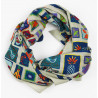 Carré Coton Holidays Marine Navy