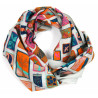 Carré Coton Holidays Orange