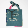 Upcycling Bag Cap breton Blue