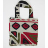 Upcycling Bag Shangha Bordeaux