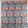 Carré Coton Holidays Rose