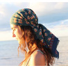 Carre Coton Bio Heidi Marine