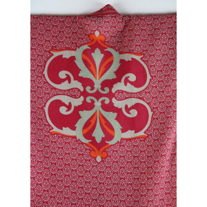 Kimono Long Voluta Rouge