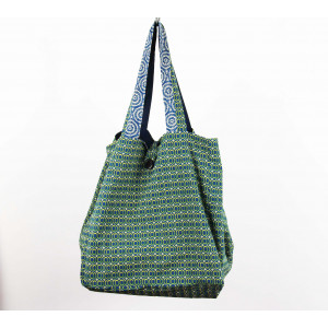 Upcycling Bag Pivoine Marine