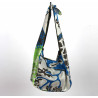 Sac Bobby en Soie Soleil Levant Bleu