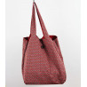 Upcycling Bag Pivoine Rose
