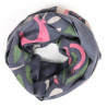 XL Wool Scarf Aliona Grey Gris