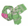 Carré Soie Panama Vert Green