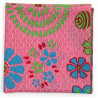 Carré Coton Seigaiha Rose Pink