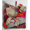 Upcycling Bag Combination Fuchsia
