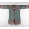 Long Kimono Voluta Bleu Blue