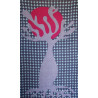Foulard Coton Bio Baobab Lavande