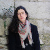 Wool Square Agata Rouge Red