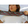 Bandeau Petale Brique