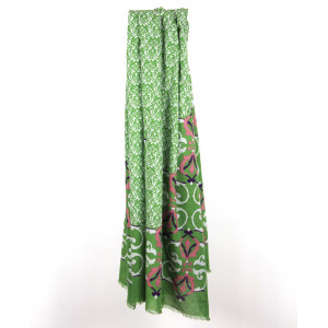 Foulard Coton Bio Medicis Kaki
