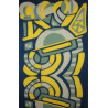 Foulard Coton Bio Cosmopolis Marine