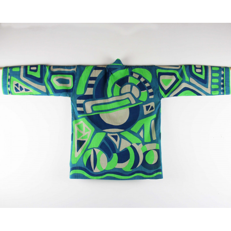 Kimono Orphée Green Turquoise