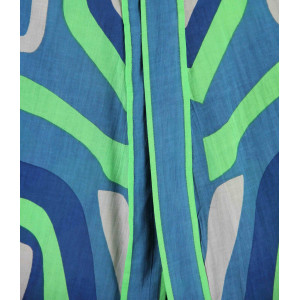 Kimono Orphée Green Turquoise