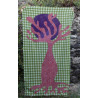 Foulard Coton Bio Baobab Vert Green