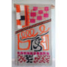 Foulard Coton Bio Combination Fuchsia