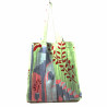 Upcycling Silk Bag Musette Kasbah Vert