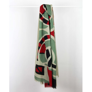 Foulard Coton Bio Cosmopolis Bordeaux