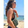 Upcycling Silk Bag Bobby Logic Vert Green