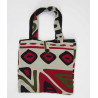 Cabas en coton upcycling Shangha Bordeaux