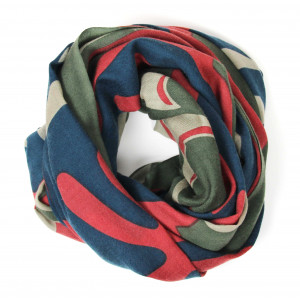 XL Wool Scarf Kamala Kaki