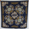 Carré Soie Anastasia Marine/ Navy