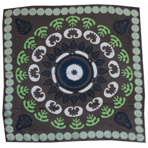Sac Bobby en Soie Petrushka Gris