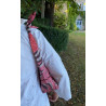 Sac Bobby en Soie Forget me not Rose