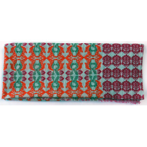 Foulard Coton Bio Baroque Fuchsia