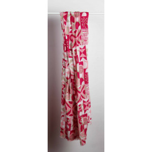 Foulard Coton Bio Bergen Fuchsia
