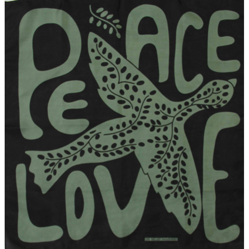 Mini Peace and Love kaki