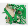 Cabas en coton upcycling Manuka Vert Green