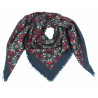 Wool Square Agata Marine