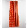 Foulard Coton Bio Kohana Fuchsia Orange
