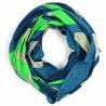Organic cotton scarf Cosmopolis Green