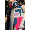 Foulard Coton Bio Cosmopolis Lavender