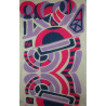 Foulard Coton Bio Cosmopolis Lavender