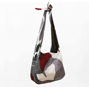 Upcycling Silk Bag Bobby Biloba Kaki