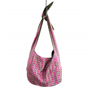 Upcycling Silk Bag Logic Fuchsia