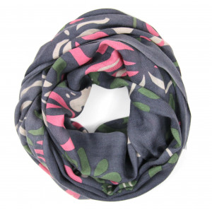 Wool Scarf Yvonna Gris Grey