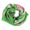 Wool Square Monstera Vert Green 
