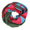 Wool Square Abysse Rouge