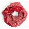 Foulard Coton Bio Kohana Rouge Red