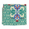 Foulard Coton Bio Medicis Vert Green