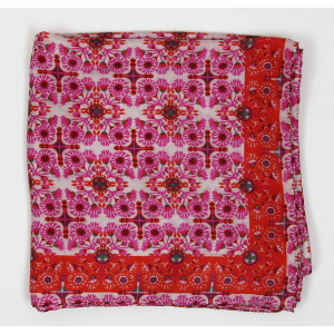 Carré Soie Gibraltar Fuchsia