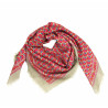 Wool Square Valentine Rose Pink